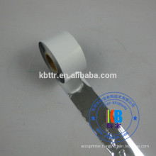 Glossy Printer ribbon resin material silver color printer ribbon for zebra